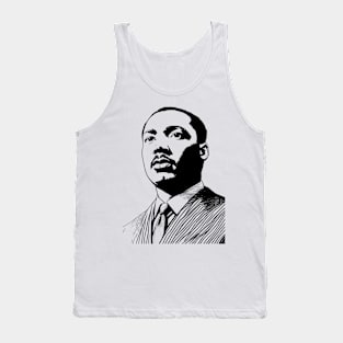 Martin Luther King Portrait Tank Top